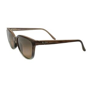 Maui Jim Honi stg SG MJ 758-22B 54 18 140 cat eye polarized sunglasses